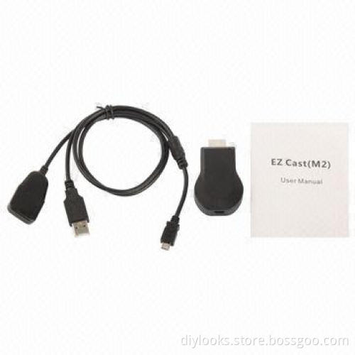 Portable M2 Google's Android 1,080P EZ Cast HDMI® Cable Assembly, Supports Online to TV